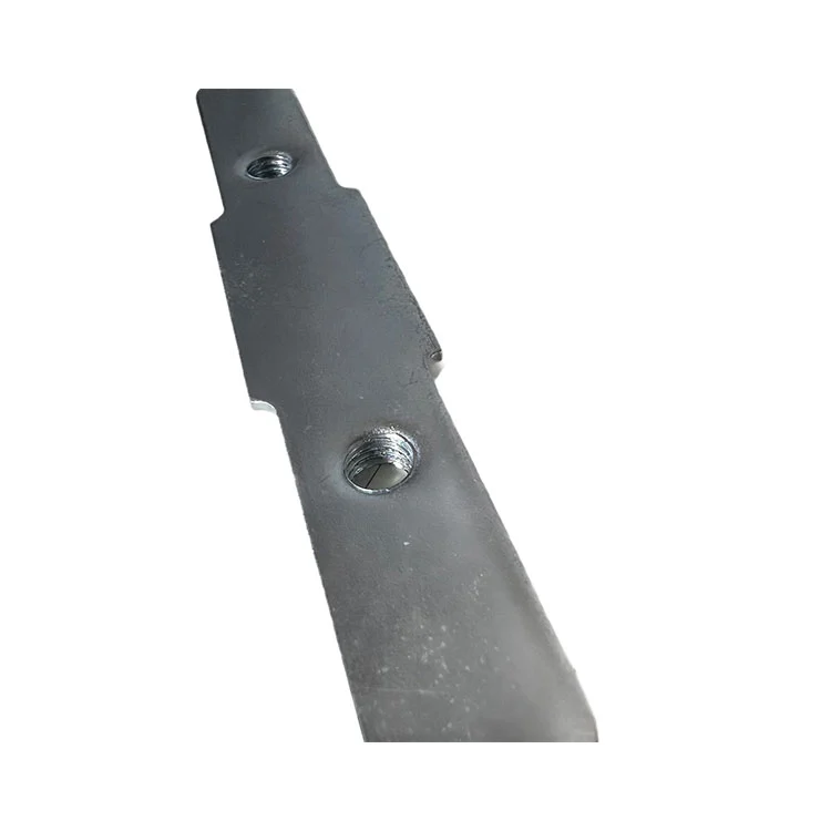 Flat Shaped Metal Furniture Connector With Screw Hole